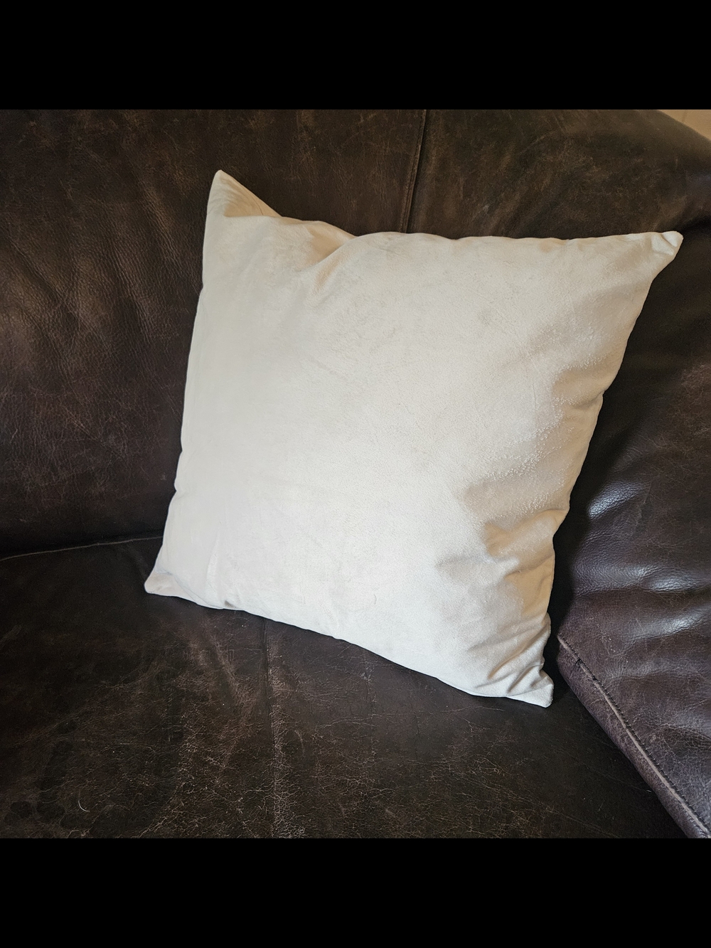 Source Unknown Cream Decorative Throw Pillow